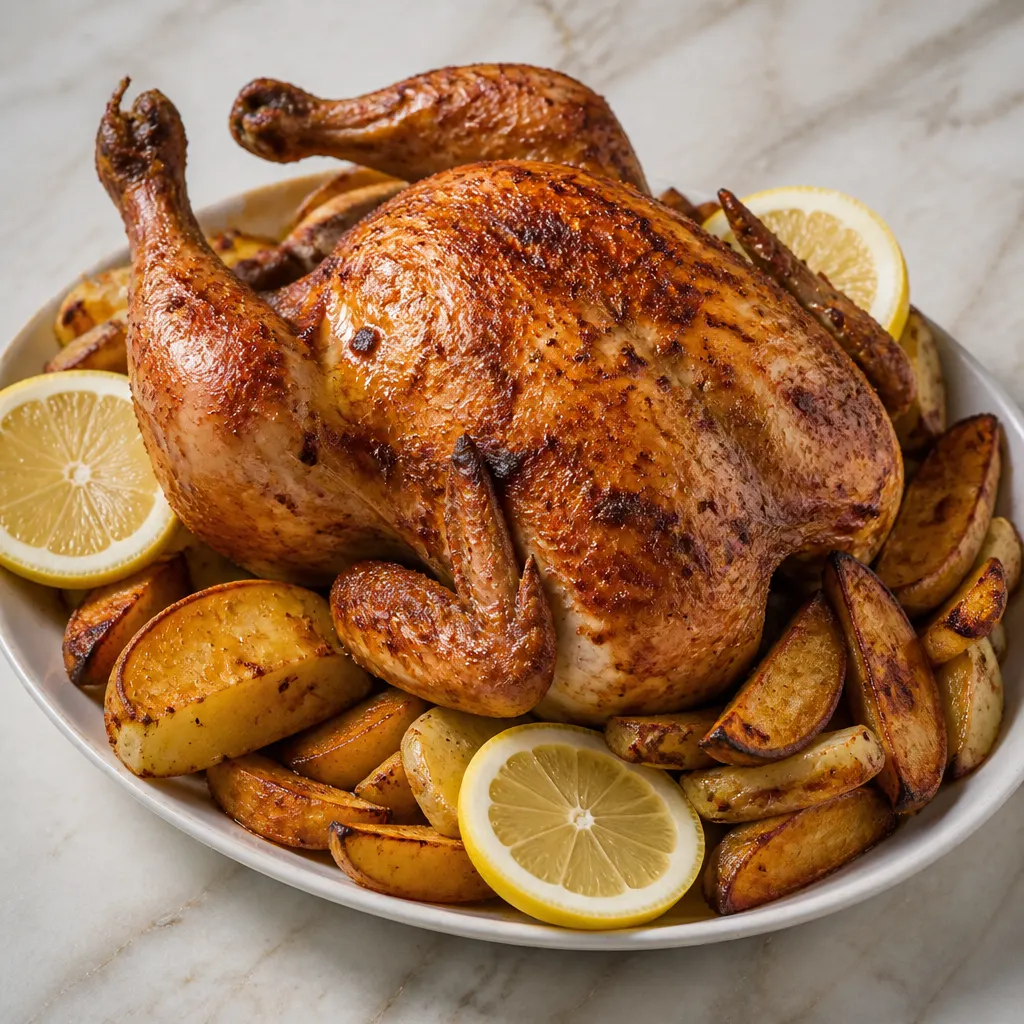 Gegrilltes Hähnchen