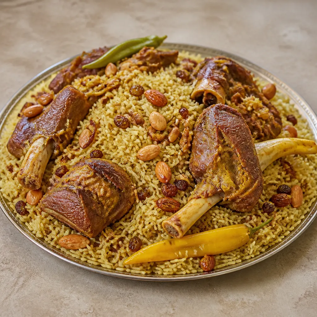 Mandi Rice with Meat