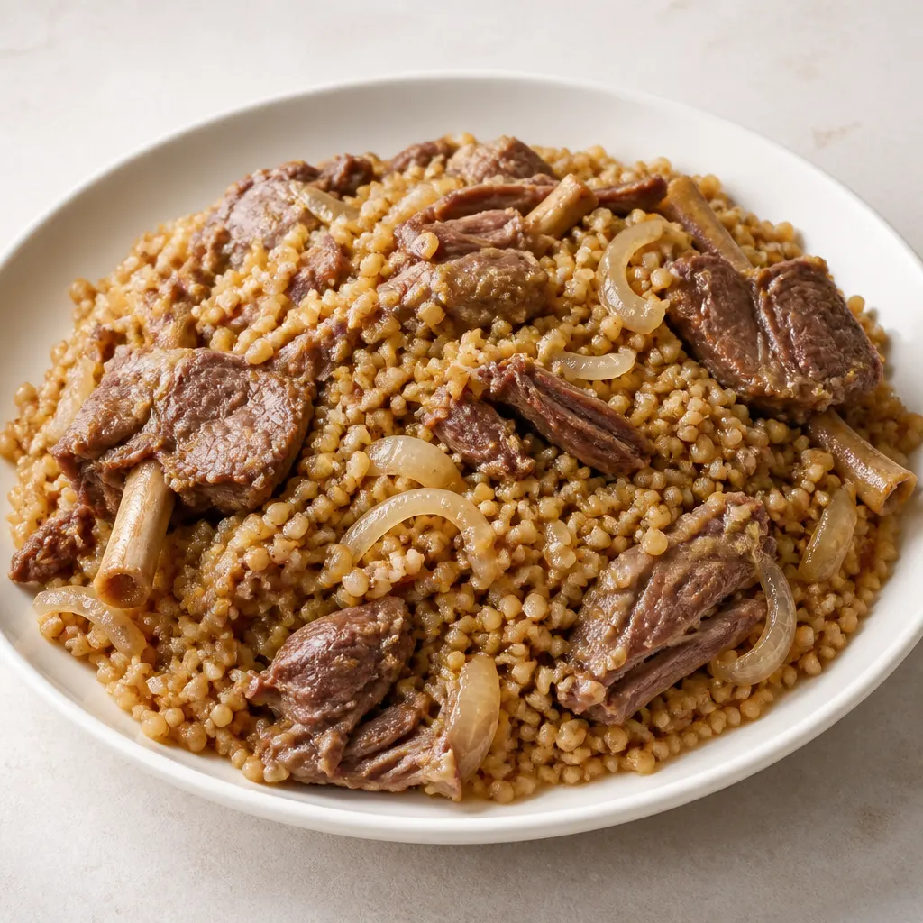 Freekeh mit Lamm
