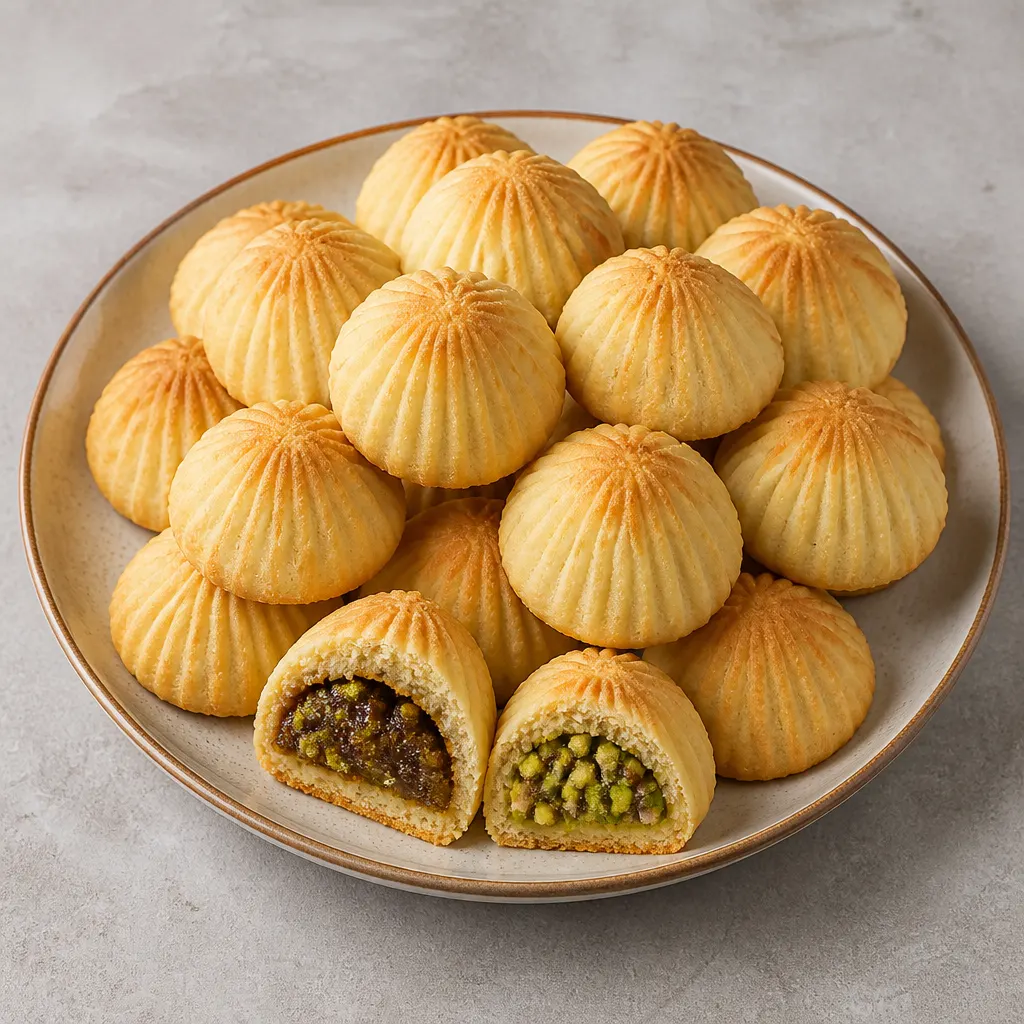 معمول بالفستق والتمر