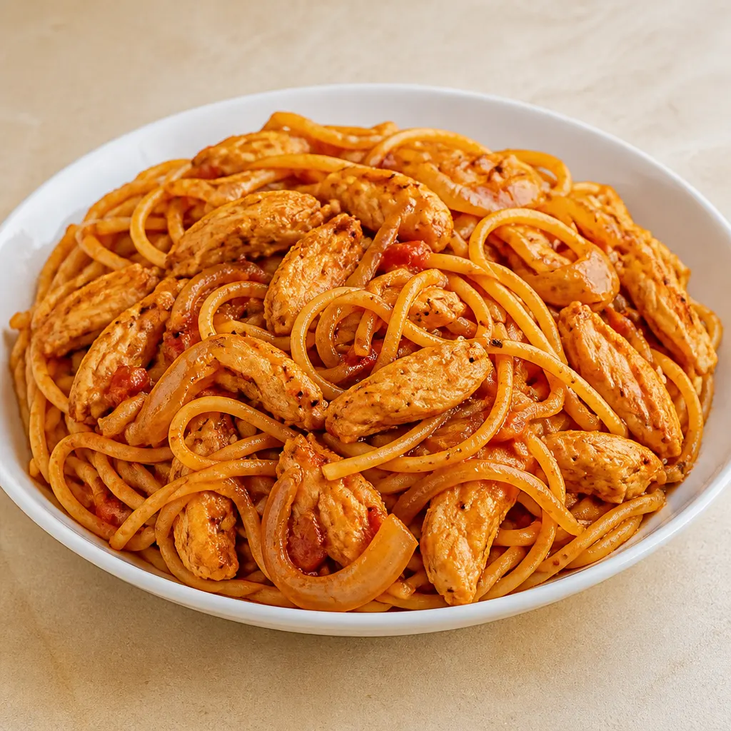Kipspaghetti
